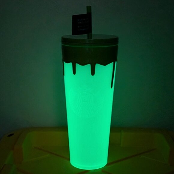 NWT Starbucks Slime Drip Glow in the Dark Tumbler Cold Cup - Picture 6 of 6